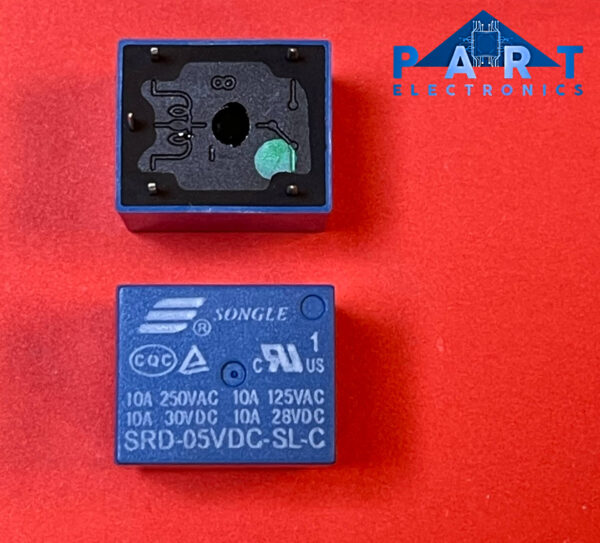 رله ي ٥ ولت ٥ پايه ١٠ آمپر
